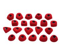 Ocun Footholds Set 1 Bolt-on set de 10 presas de pie de escalada - Red