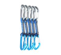 Ocun Hawk QD Wire PA 16 10cm 5er Pack de cintas exprés de escalada 10 Azul