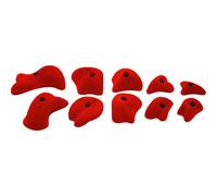 Ocun Holds Set 3 Modular set de 10 presas de escalada - Red
