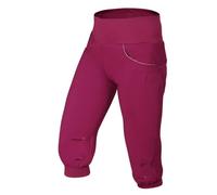 Ocun Ocùn Noya - Pantalones cortos de escalada para mujer, talla: M, color: rododendro vino, Vino/Roddodendro