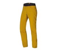 Ocun Pantalones y Jeans Mania para Hombre | Pantalones Ligeros y Transpirables para Escalada en Roca y Boulder, Tabaco seco Amarillo, Medium