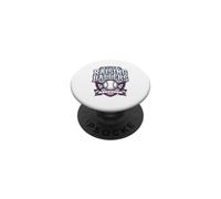 Ocupado Raising Ballers Béisbol Mamá PopSockets PopGrip Adhesivo