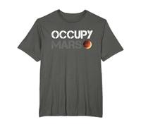 Ocupar Marte Astronomía Space Explorer Rocket Science Camiseta