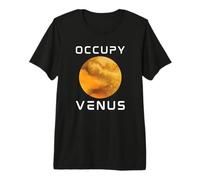 Ocupar Venus Planeta Descubrimiento de Vida Espacio Ciencia Camiseta Premium