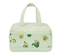 Ocuuer Bolsas de almuerzo Tota de almuerzo de gran capacidad para el trabajo de viaje de viaje (verde)
