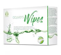 Ocuvers Toallitas para limpieza ocular y párpados con ácido hialurónico y aloe vera - 20 pads para ojos secos, orzuelo, blefaritis y cuidado palpebral