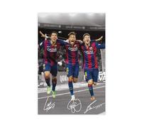 ocvdfss Lionel Messi Neymar Suarez - Lienzo decorativo para dormitorio, oficina, habitación, regalo, 50 x 75 cm