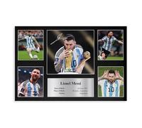 ocvdfss Lionel Messi - Póster en lienzo para decoración de dormitorio, oficina, habitación, regalo, 30 x 45 cm