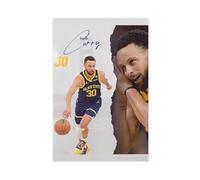 ocvdfss Stephen Curry - Póster en lienzo para decoración de dormitorio, oficina, habitación, regalo, 30 x 45 cm