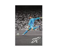 ocvdfss Thibaut Courtois - Póster en lienzo para decoración de dormitorio, oficina, habitación, regalo, 40 x 60 cm