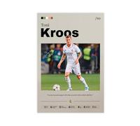 ocvdfss Toni Kroos - Póster de lienzo para decoración de dormitorio, oficina, habitación, regalo, 30 x 45 cm