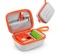 OCXLLEATLY Funda de viaje compatible con Yoto Mini edición 2024, bolsa de almacenamiento rígida de EVA para reproductor de audio y música, tarjetas de audiolibro y cable de carga (gris)