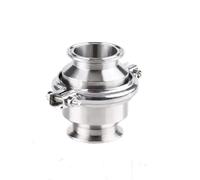 OD 19 mm 25 32 38 51 63 Acero inoxidable 304 Tri abrazadera 50,5 64 77, Válvula de retención vertical 1, ” 2“ 2,5”(63mm x Ferrule 77.5)