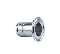 OD 25MM Stainless Steel SUS304 Hose Pipe Fitting Ferrule OD 50.5mm fit 1.5" Tri Clamp