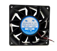 OD1238-12HBVXC DC12V 120mm - 12038 0.60A 2-Wire high air Volume Cooling fan