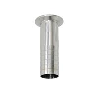 OD19-51 mm Hosetail Barb to 1,5" 2" Tri Clamp, 304 Stainless Steel Sanitary Pipe Fitting for Homebrew 100-200 mm Length(200 mm Legnth, OD51mm-TC64)