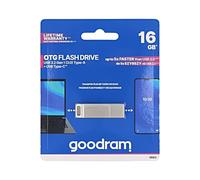 ODA3-0160S0R11 Pendrive USB 3.2 16GB R: 60MB/s W: 20MB/s plata USB A, USB C B...