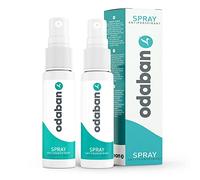 odaban® Antitranspirante & Desodorante en Spray 2 x 30 ml | contra el sudor intenso en axilas, manos y pies | protección duradera sin perfume para hombre y mujer
