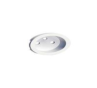 Odace Blanco - Tapacubos para toma de corriente (2P + T, 16 A), color blanco
