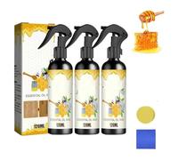 Odalit Spray de cera de abejas, pulidor y limpiador de muebles de cera de abejas, pulido de suelos de madera, spray micromolecularizado natural, pulido de muebles de cera de abeja natural para suelos