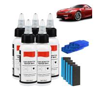 Odalit Ultimate Paint Restorer, Odalit Car Scratch Repair Wax, Odalit Beeswax Spray, Car Paint Restorer with Sponge & Wipe, Car Polish, Multi-Effect Protection, for All Vehicles (5Pcs)