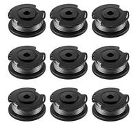 Odashen 9 piezas de repuesto de bobina y línea para Bosch EasyGrassCut 18 23 26 18-230 18-260 18-26 piezas de recortadora