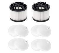 Odashen Juego de accesorios de filtros para aspiradora Levoit LVAC-200, 4 filtros de espuma premotor, 2 filtros HEPA postmotor