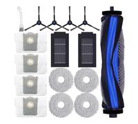 Odashen Paquete de 16 Accesorios de Repuesto para aspiradora Ecovacs Deebot T50 Max/T50 Pro/T50 Omni/T50 Pro Omni, Cepillo Principal, Cepillo Lateral, Filtro HEPA, Almohadillas para
