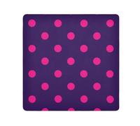 ODAWA Magic - Funda autoadhesiva para cámara, color morado y negro, tartán de tartán autoadhesivo, para electrónica, Lunares Rosa Morado, 13.8x13.8in, Lunares Rosa Morado