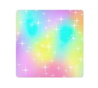 ODAWA Protector de lente de cámara digital de 21.7 pulgadas, bolsa de tela de maquillaje degradado de arcoíris pastel, paño mágico de fácil almacenamiento para cámara, tableta y laptop