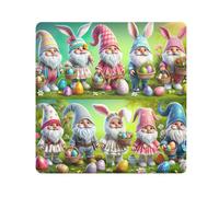 ODAWA Spring Garden Bloom - Protector de lente de cámara autoadhesivo de tela de 35 x 35 cm, protector de lente para cámara, Primavera de gnomos de Pascua, 21.7x21.7in, Primavera de gnomos de Pascua