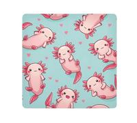 ODAWA Spring Garden Bloom - Protector de lente de cámara autoadhesivo de tela de 35 x 35 cm, protector de lente para cámara, Bonitos ajolotes, 21.7x21.7in, Bonitos ajolotes