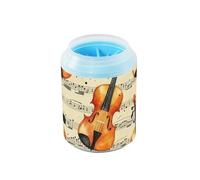 ODAWA Violin Music - Limpiador de patas de perro portátil para perros pequeños