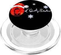 ODB OL Dirty Ba-ard Christmas Logo Rap Santa Snow Hip Hop 90s PopSockets PopGrip para MagSafe