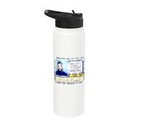 ODB Ol Dirty Ba-ard ID Retorno 36 Cámaras Arte Wu Tang Zoo Stainless Steel Insulated Water Bottle