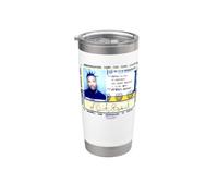 ODB Ol Dirty Ba-ard ID Retorno 36 Cámaras Arte Wu Tang Zoo Vaso térmico de acero inoxidable de doble pared