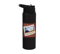 ODB Ol Dirty Ba-ard ID Return 36 Cámaras Wu Tang Zoo Mix Stainless Steel Insulated Water Bottle