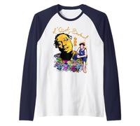 ODB OL Dirty Ba-ard Mural Graffiti Hip Hop Rap 90s Retro Camiseta Manga Raglan