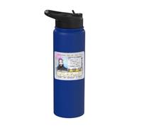ODB Ol Sucio Ba-ard ID Retorno 36 Cámaras Wu Tang Zoo Raw Stainless Steel Insulated Water Bottle