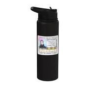ODB Ol Sucio Ba-ard ID Retorno 36 Cámaras Wu Tang Zoo Raw Stainless Steel Insulated Water Bottle