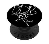 ODB OL Sucio Ba-ard Sketch Graffiti Hip Hop 90s Gangsta Rap PopSockets PopGrip Adhesivo