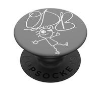ODB OL Sucio Ba-ard Sketch Graffiti Hip Hop 90s Rap Gangsta PopSockets PopGrip Adhesivo
