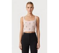 Odd Muse Crystal Corset Blush Talla: L | Blusas Outlet | Mujer