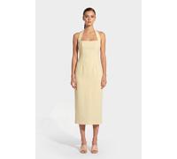 Odd Muse Halter Midi Dress Lemon Talla: XXXL | Vestidos Midi Outlet | Mujer