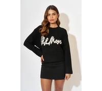 Odd Muse Knitted Jumper Black Talla: XS | Manga Larga Outlet | Mujer | Negro