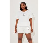 Odd Muse Resort Club Sweat Shorts White Talla: XXXL | Pantalones Cortos Outlet | Mujer | Blanco