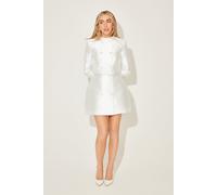 Odd Muse Satin Jacket White Talla: M | Cazadoras Cropped Outlet | Mujer | Blanco