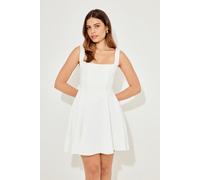 Odd Muse Square Neck Mini Dress White Talla: 3XL | Mini Vestidos Outlet | Mujer | Blanco