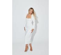 Odd Muse The Ultimate Muse Midi Pearl Dress White Talla: M | Vestidos Midi Outlet | Mujer | Blanco
