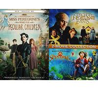 Odd & Peculiar Kids Movie Night Pack: Miss Peregrine's Home For Peculiar Children & Lemony Snicket's A Series Of Unfortunate Events/ The Spiderwick Chronicles (3 Feature Film DVD Bundle)